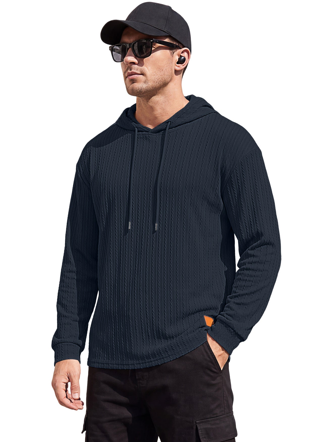 Polo à capuchon pour hommes
