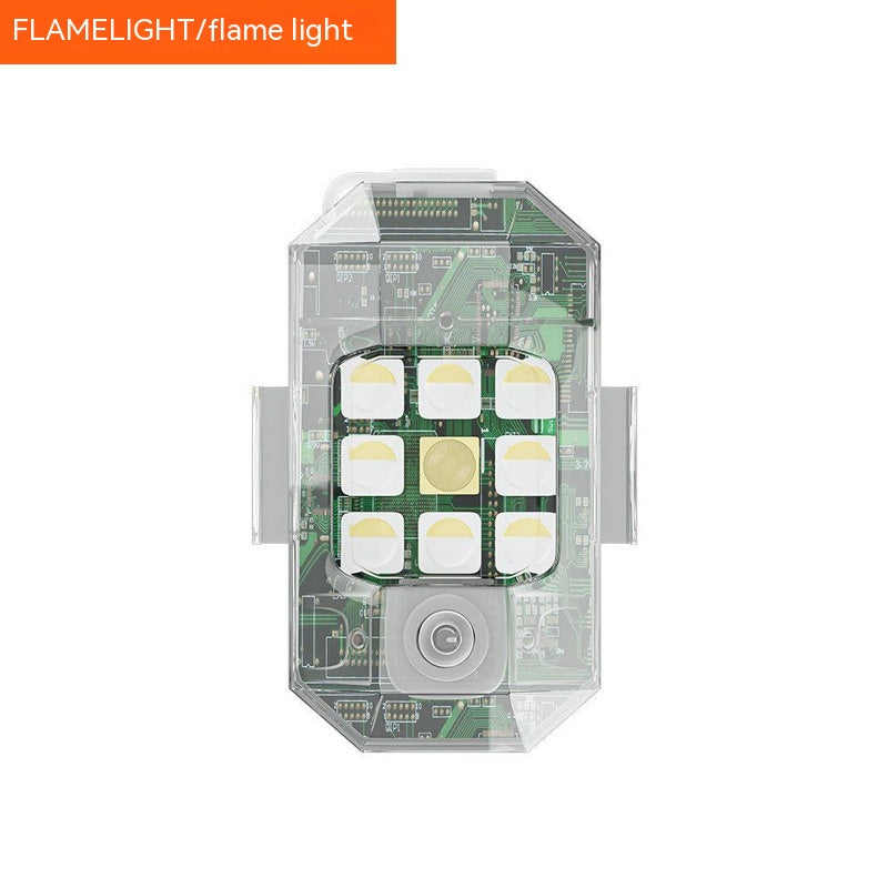Lampes clignotantes de moto à télécommande étanches