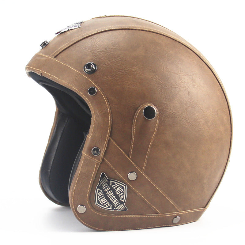 Casque moto rétro 34