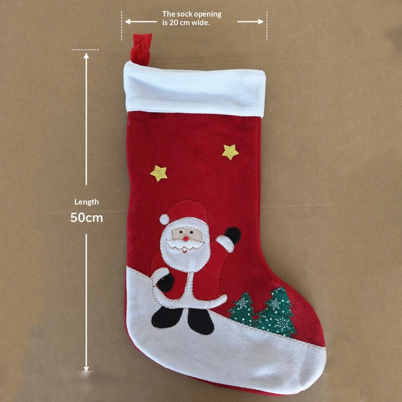 Caricature Christmas Stocking Ornament Pendentif Prop