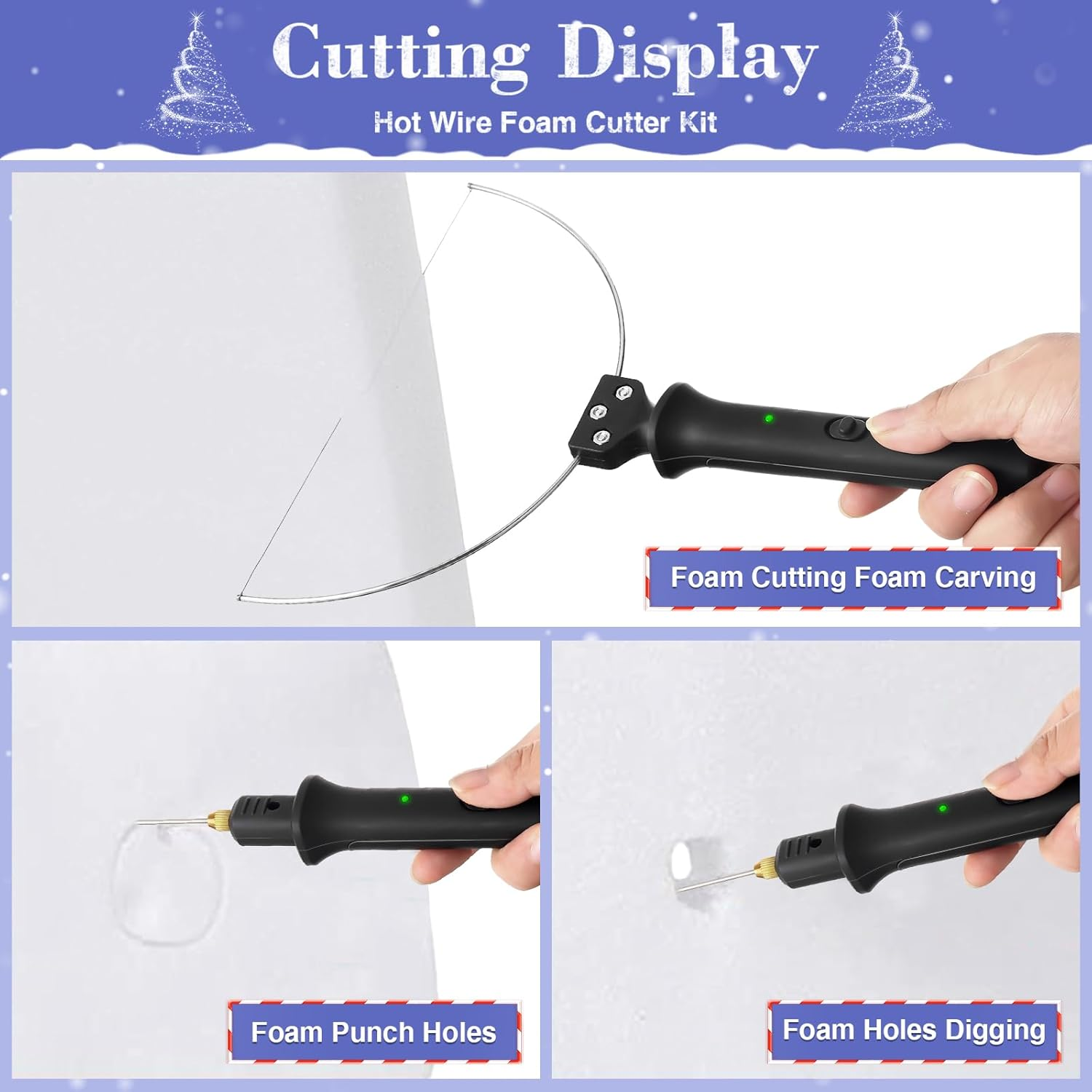 Outils de coupe de mousse