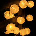 Led Fabric Lantern Énergie solaire