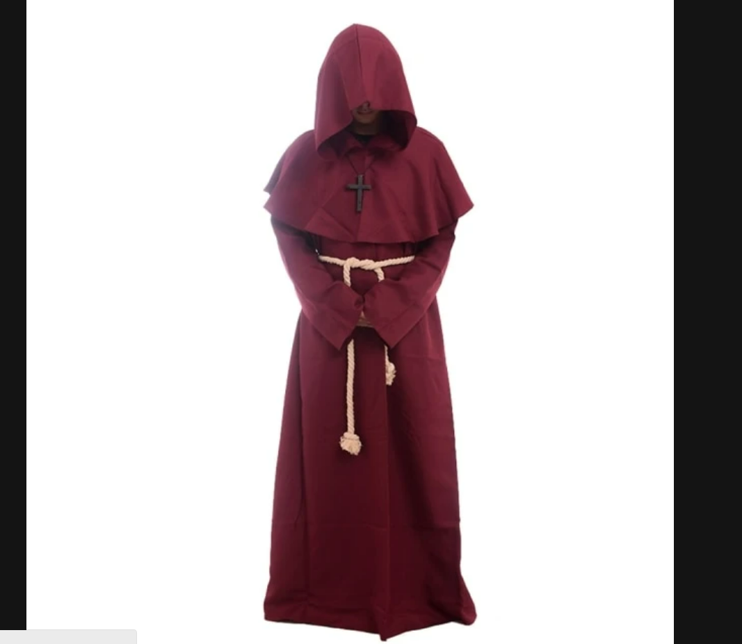 Vestiges Medieval Monk Robe Wizard Vestiges Prestige