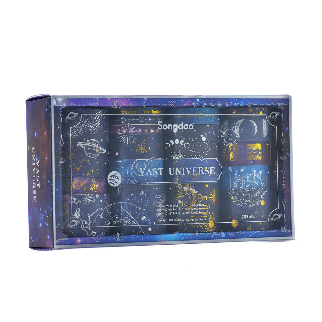 Vast Starry Sky et ruban adhésif de papier Sticker décoratif