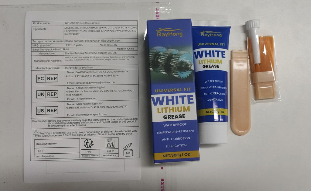Kit de graisse d'entretien automobile RAYHONG
