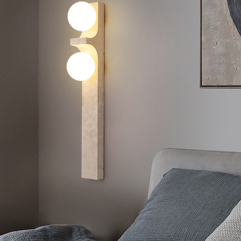 Simple Accueil Jaune Grès Ambient Mur de la bande décorative lumière