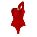 Maillot de bain Bikini One-Piece avec jupe Mesh Set de tournesol