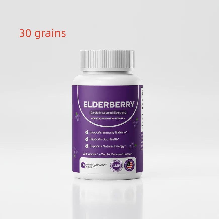 Elderberry berry capsules