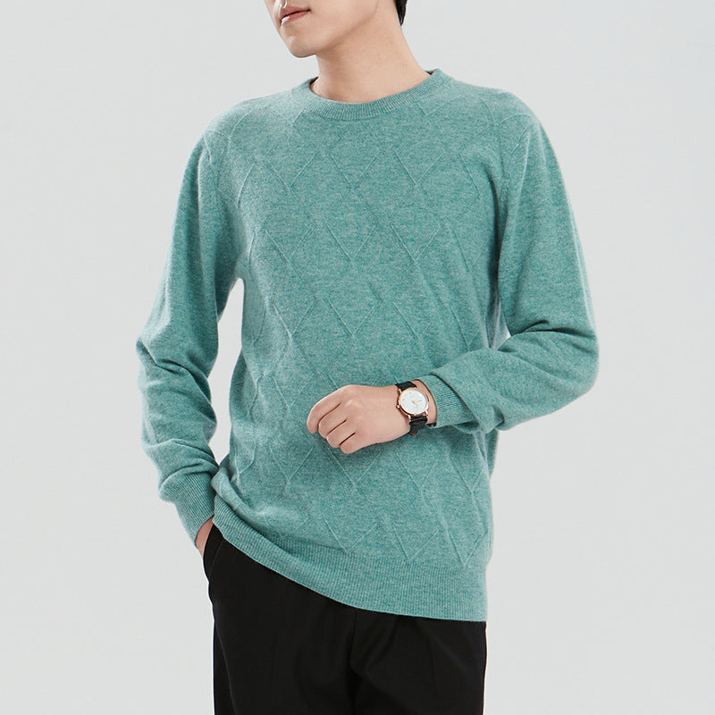 AutomneHiver Chandail de laine Hommes Pullover