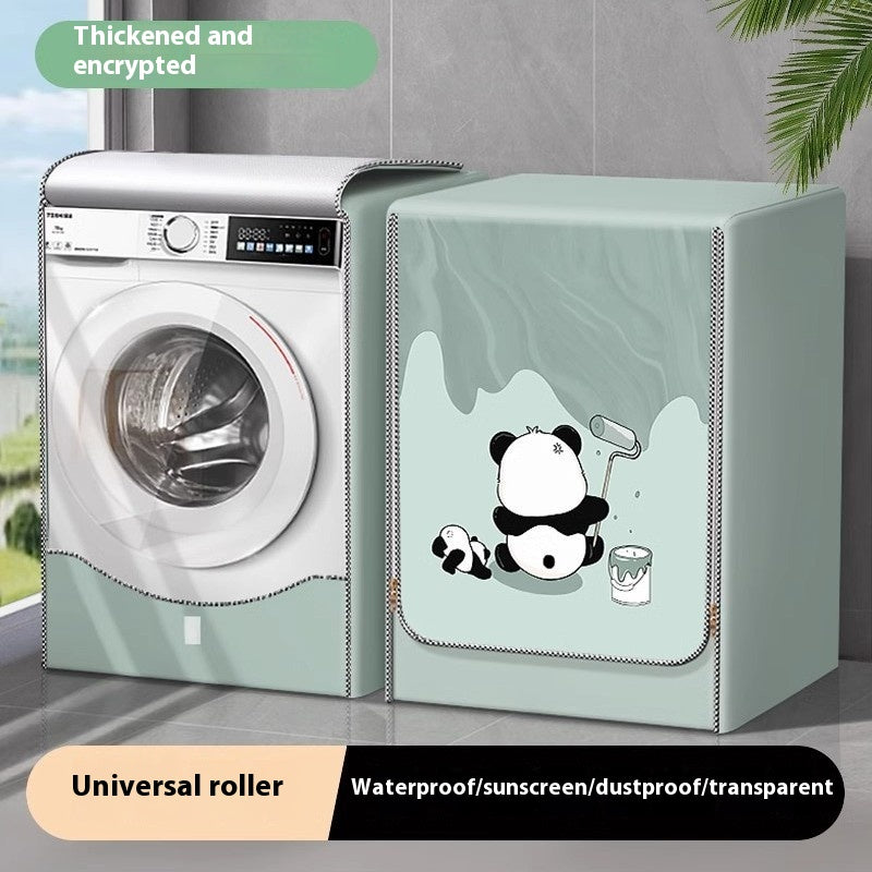 Rouleau Laver la machine Couverture imperméable Couverture solaire Couverture de poussière Protection UV