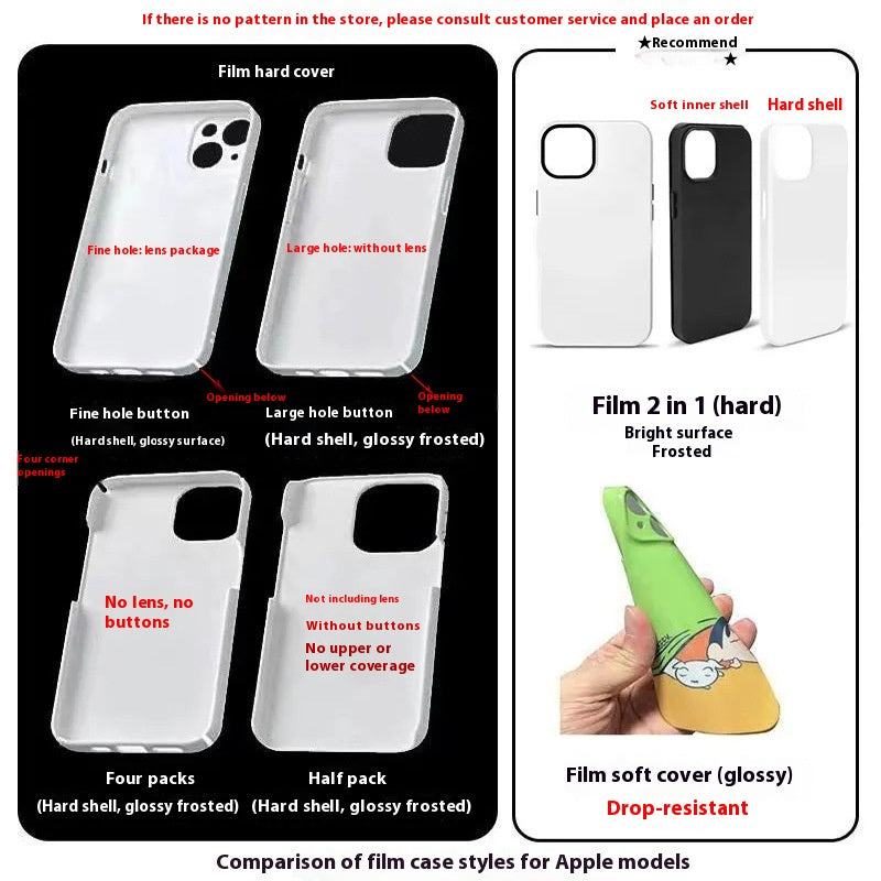 Cas avancé de téléphone plat de motif