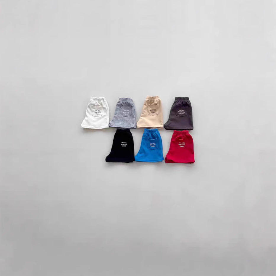 Korean-Style Kids' Summer Shorts