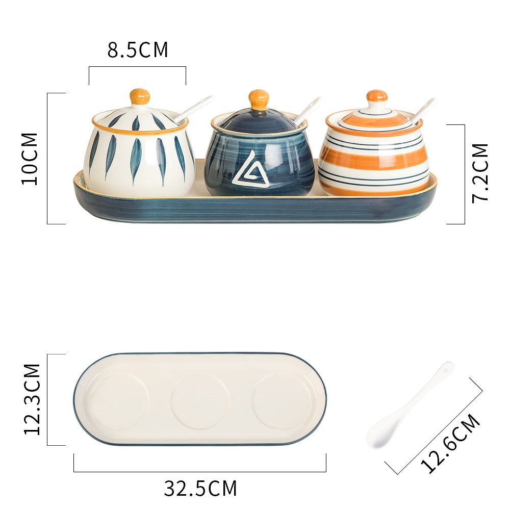 Cuisine de ménage Condiment Pot Céramique