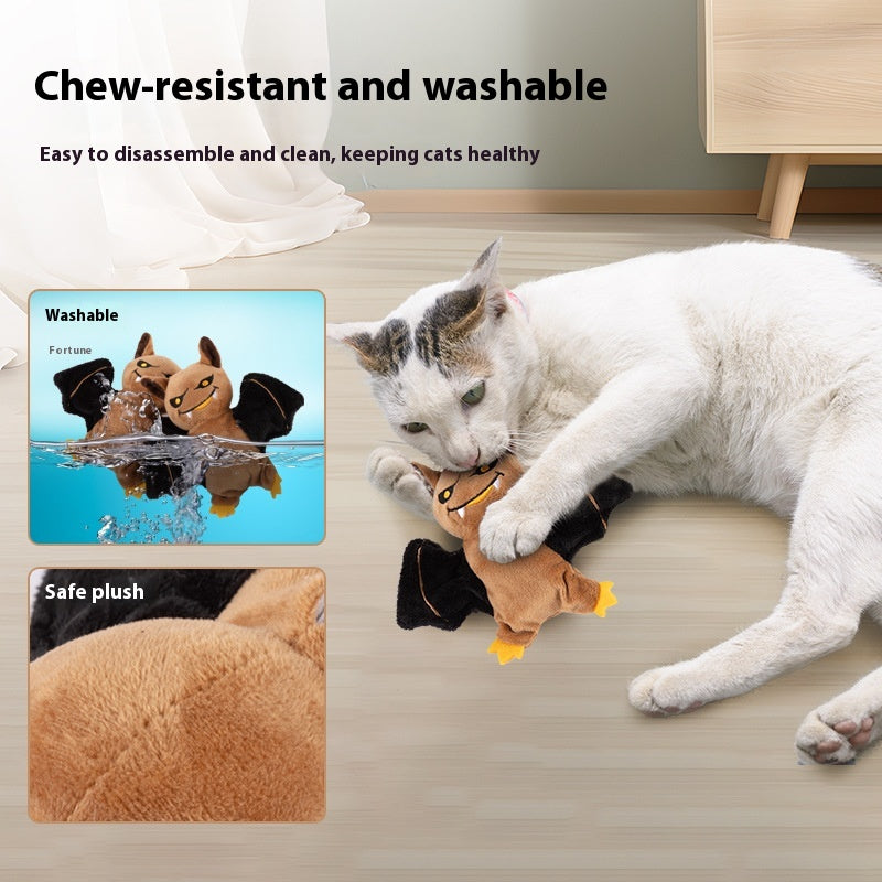 Rechargeable Electric Sound Pet Cat Plush Toy