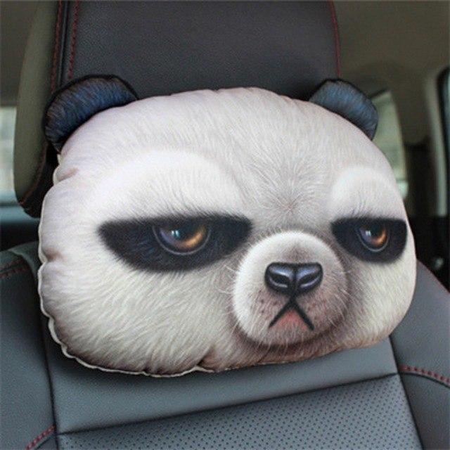 Amoureux de chat - Oreiller tête de voiture Cat