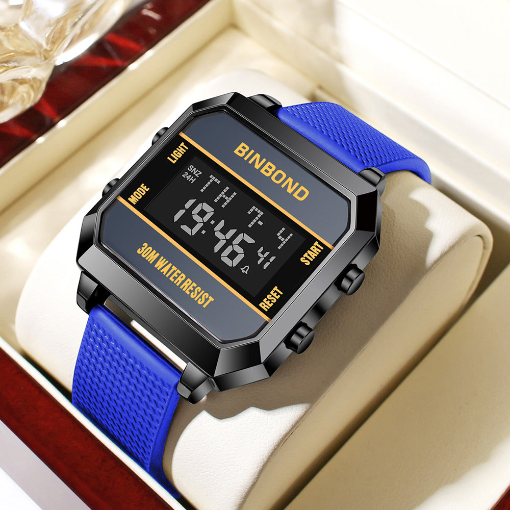 Montre électronique polyvalente et élégante pour les étudiants et les étudiants