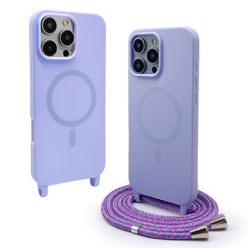 Cas de téléphone magnétique Lanyard I Lanyard Crossbody