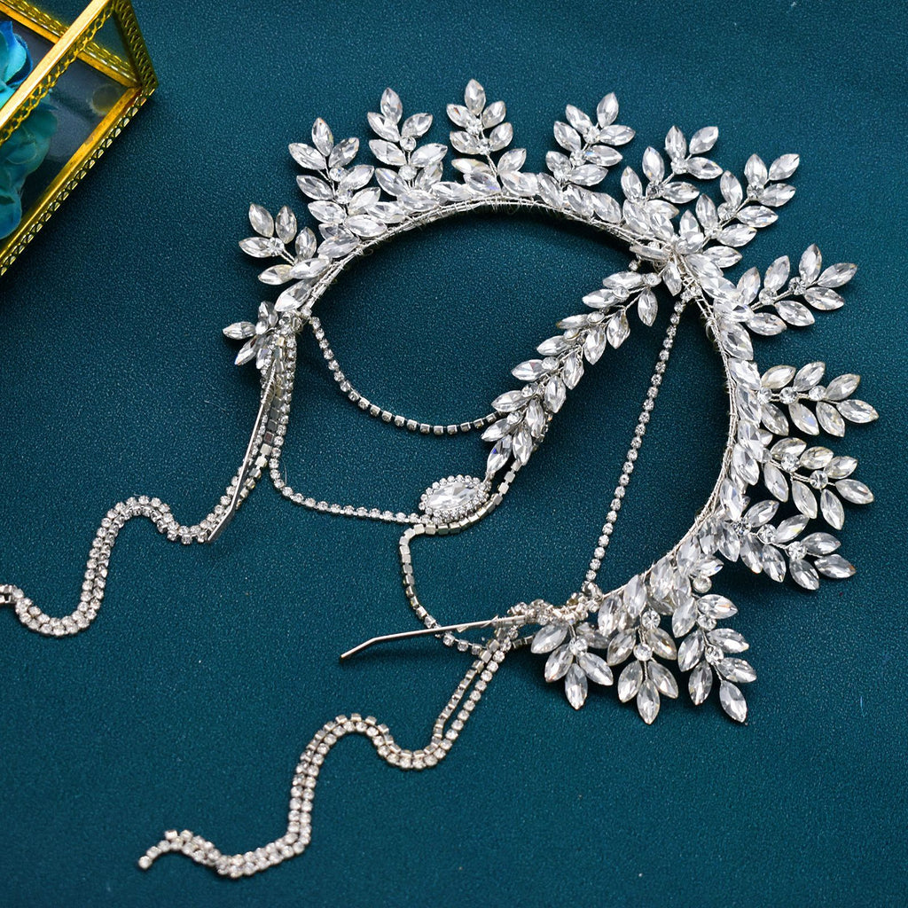 Bridal Strass Wedding Gown Accessories Bandeau de Tassel Creative