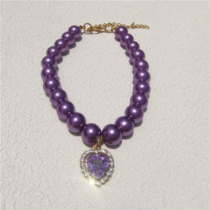 Collier pendentif en pierre gemme façonnable