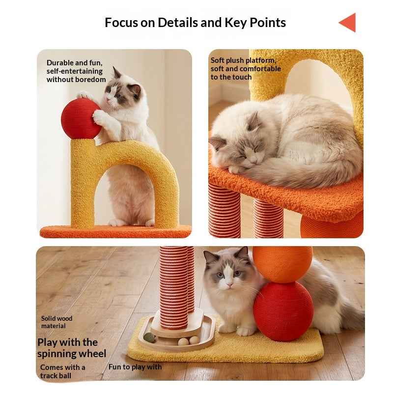 Arbre de chat, Lit de chat, Cadre de craquage, Poteau de craquage de chat, Cadre de chat, Cat T