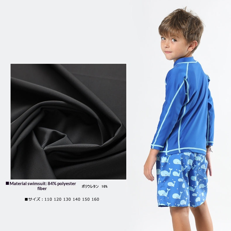 Maillots de bain anti-UV à séchage rapide pour garçons et filles
