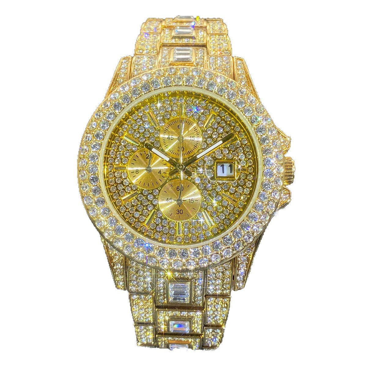 Live Men's Fashion and Full Calendar Quartz Watch