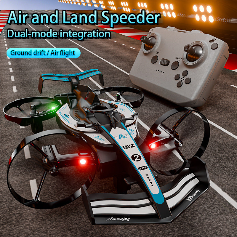 L1 24G Dual-Mode Télécommande Air-Ground Racing Car