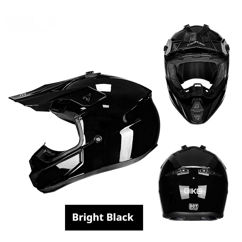Moto de casque hors route Locomotive Mountain DOT Certified Riding Safety