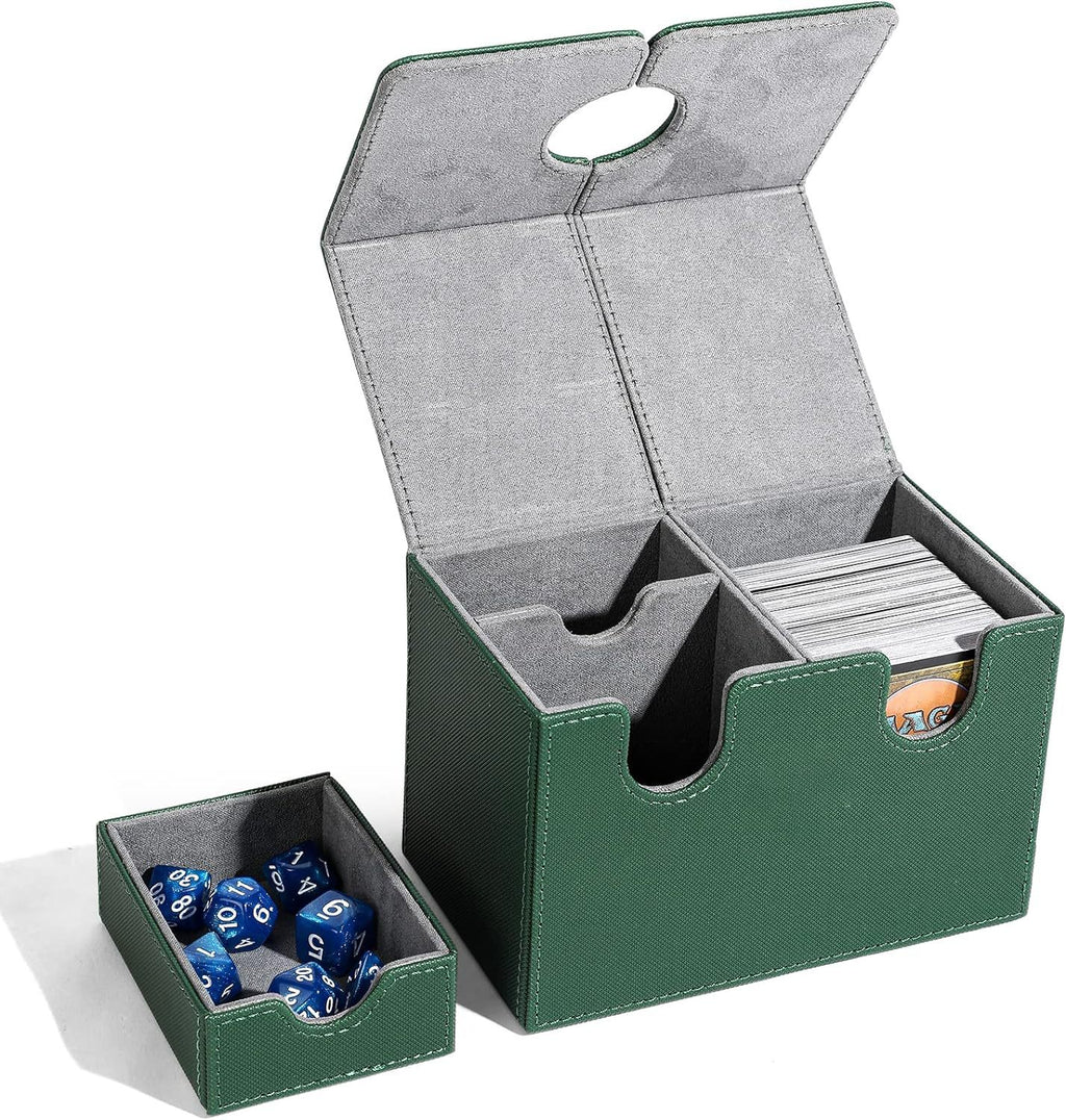 Boîte de rangement avec tiroirs à carte en polyuréthane double couche