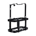 10L 20L UNIVERSAL LOCKABLE JERRY PEUT TITULAIRE DE LA BASSE FUEL TANKET MOUNT RACK BRACKET