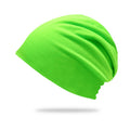 Bonnet de pull double couche de couleur solide style mince