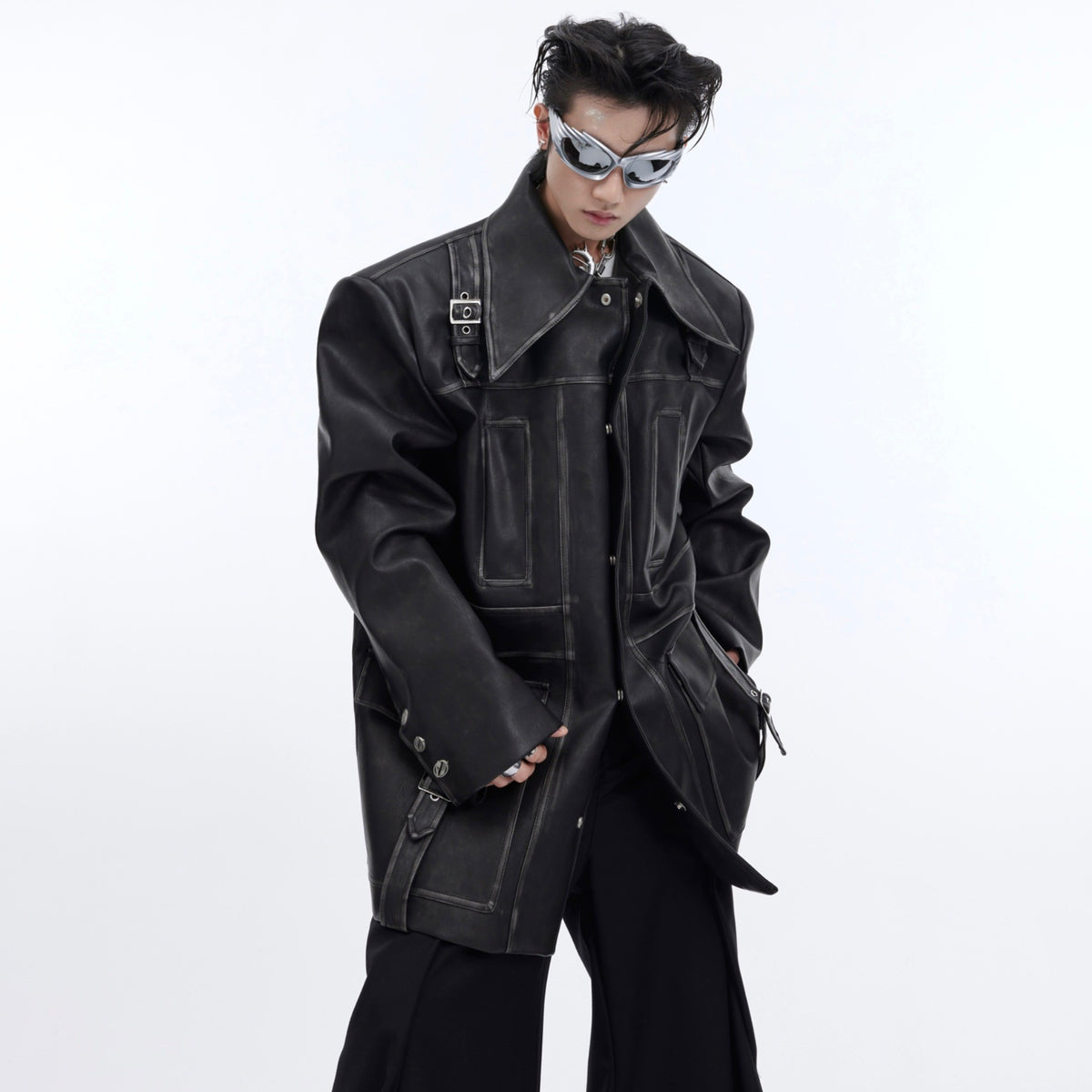 Veste rouge design pour hommes