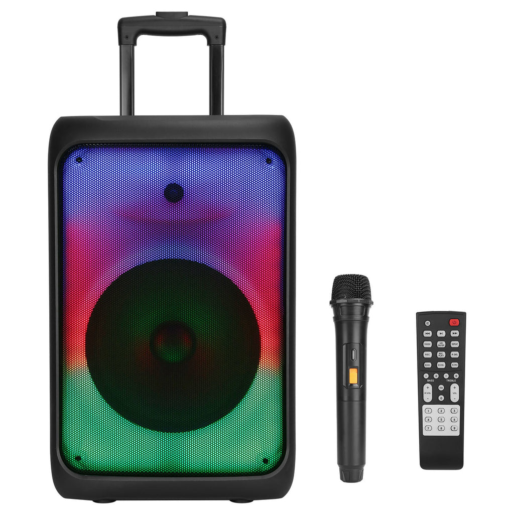 1Pc Portable Wireless Party Speaker Party Speaker avec 5 modes d'éclairage colorés TWS