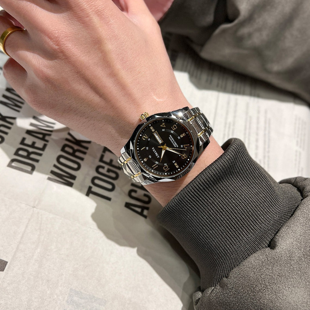 Casual High-End Business Dual Calendar Watch
