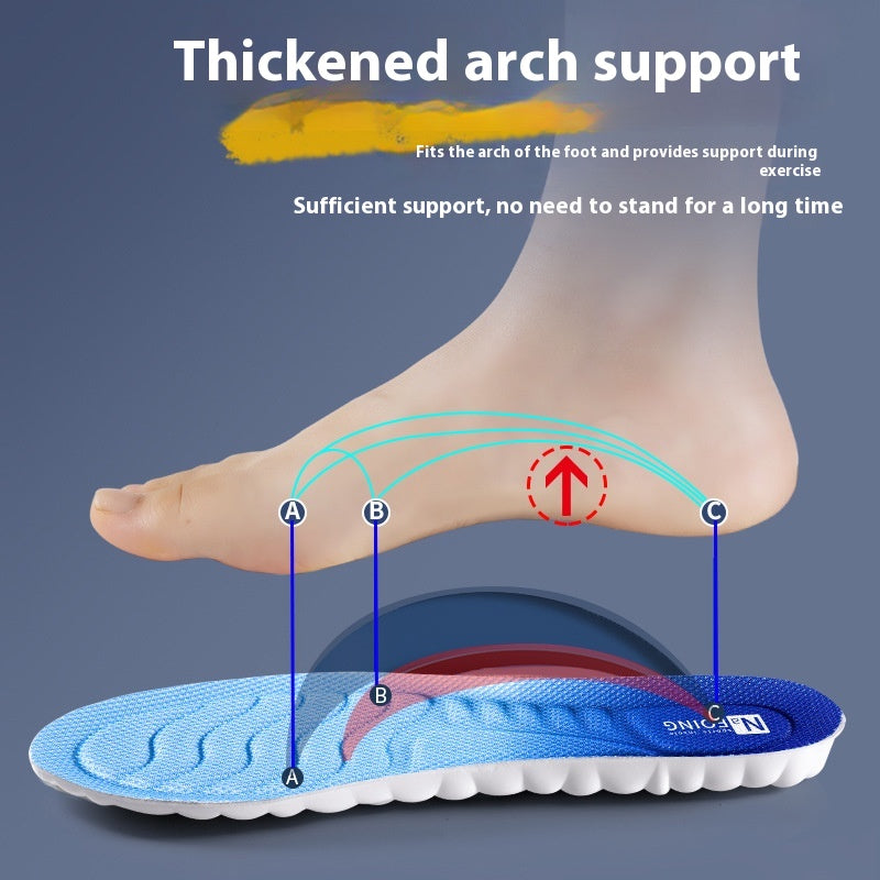 Super Soft Long Standing Arch Support Thickened Shock Absorption Sports Hommes et Femmes Runn