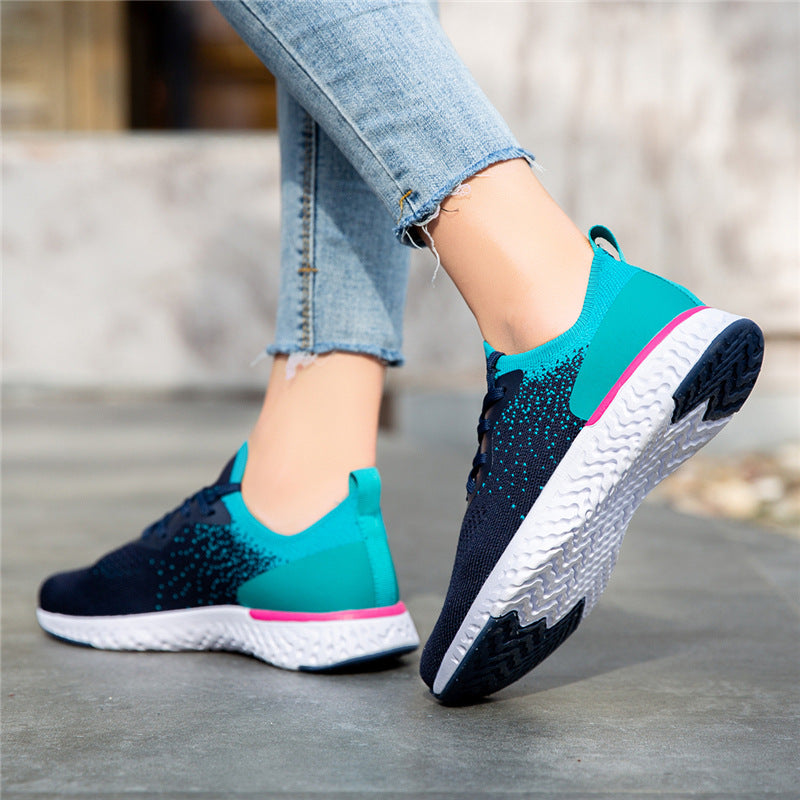Chaussures de sport casual léger et souple pour femmes