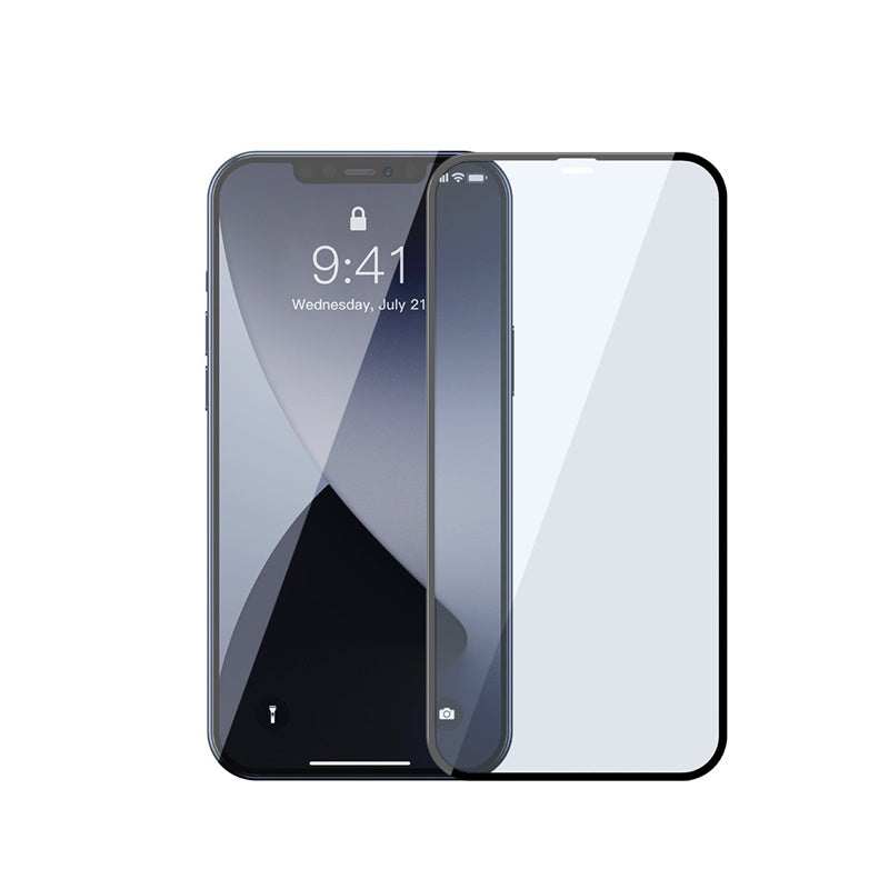 0.3mm Full Screen Curved Anti-Blue Light Tempered Film pour IP 5.4 pouces deux pièces noir