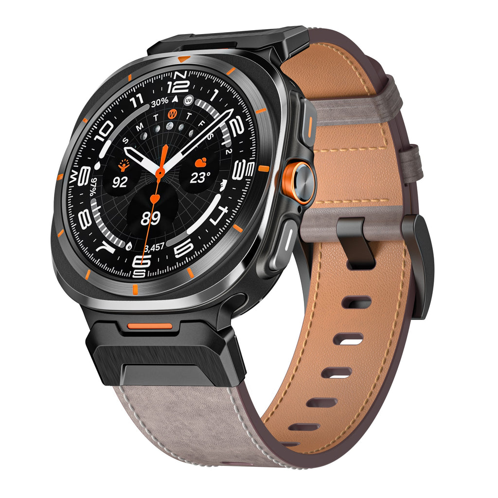 Montre applicable 7Ultra Crazy Horse modèle Bracelet en cuir