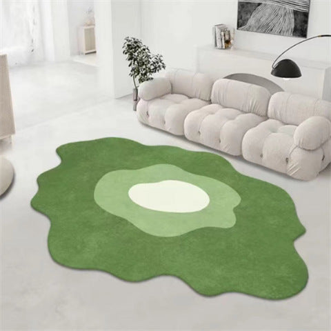 Rug Mat côté de lit à usage de maison crème style tapis de sol