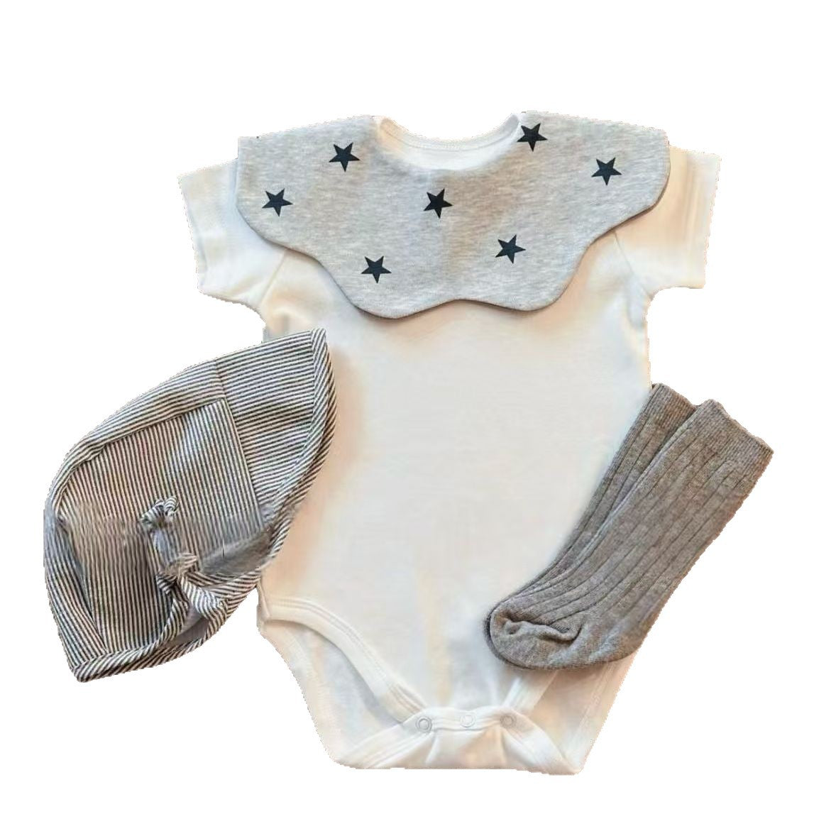 Bébé chaud confortable respirant pur coton Triangle crawling
