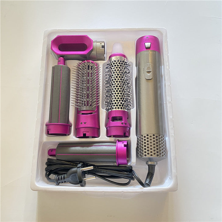 5-en-1 Air Comb Curling Fer Styling Comb sèche-cheveux