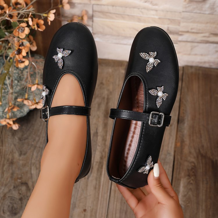 Chaussure de travail pour les pompes basses Mary Jane