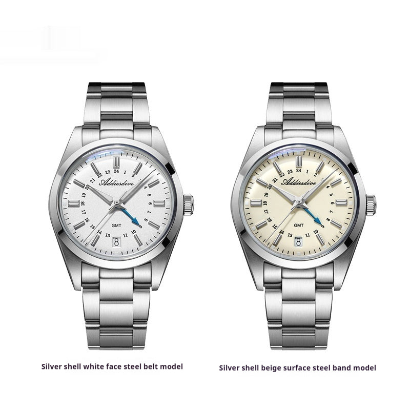 Business Quartz hommes montre mode résistant à l'eau