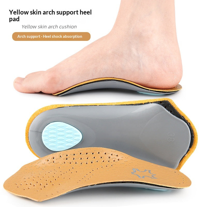 Arche support chaussures semelles intérieures pieds plats invisibles antidérapants demi-soles intérieures épais