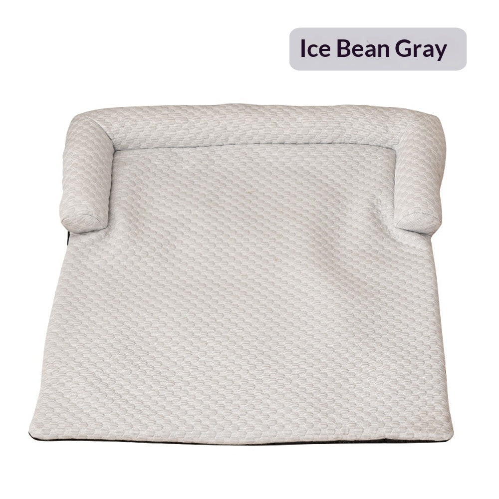 Pet Cooling Mat Dog House Crate Cat Ice Silk Sleeping Cooling Bed