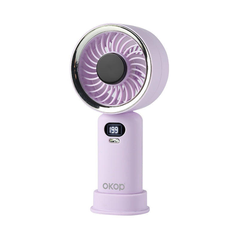 KP-F30 modèle ventilateur portatif usine affichage numérique haute vitesse comprend la base de vente article Lo