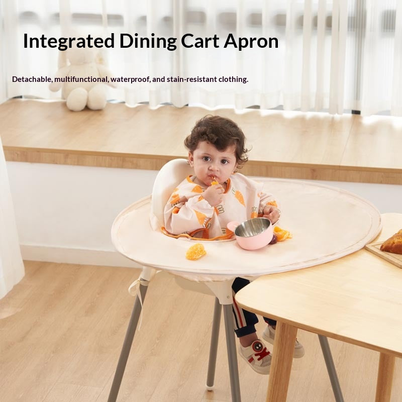 Bib anti-dirt tout-en-un pour les tables à manger bébé