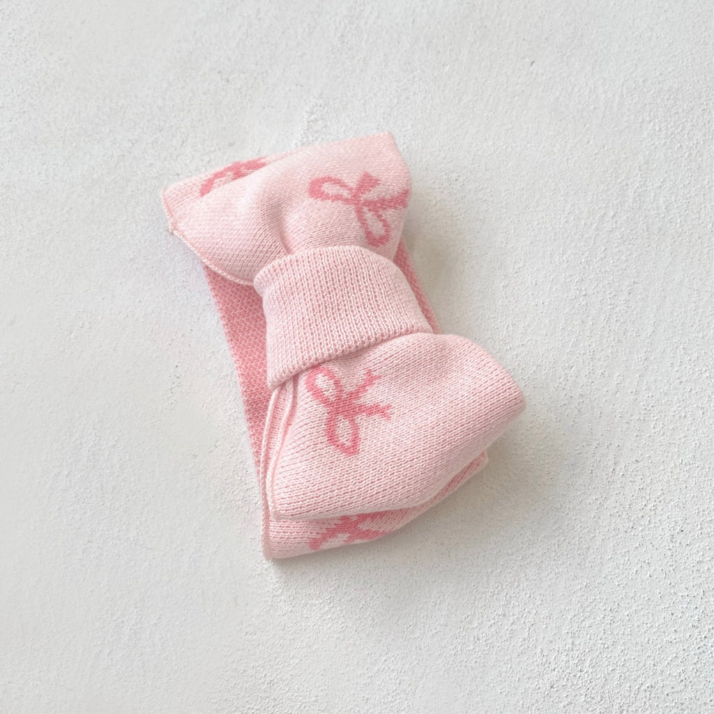 Rompeur de Chandail Bébé avec Haut en maille Bow