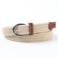 Toile étudiante jeune ceinture élastique tressée