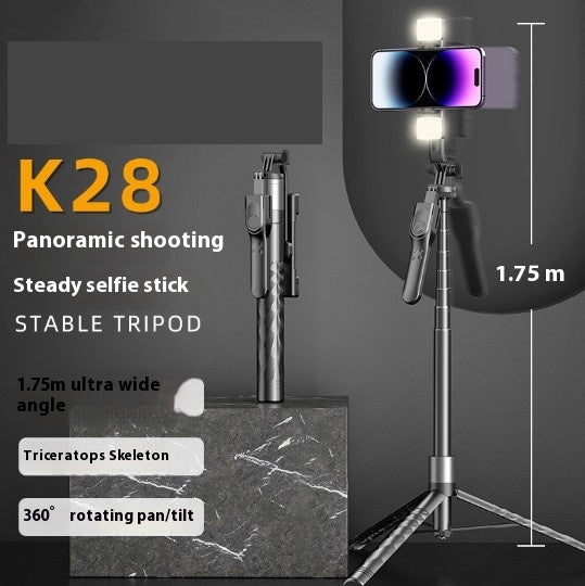 Téléphone portable Bluetooth Selfie Stick Stabilizer Sol Stand